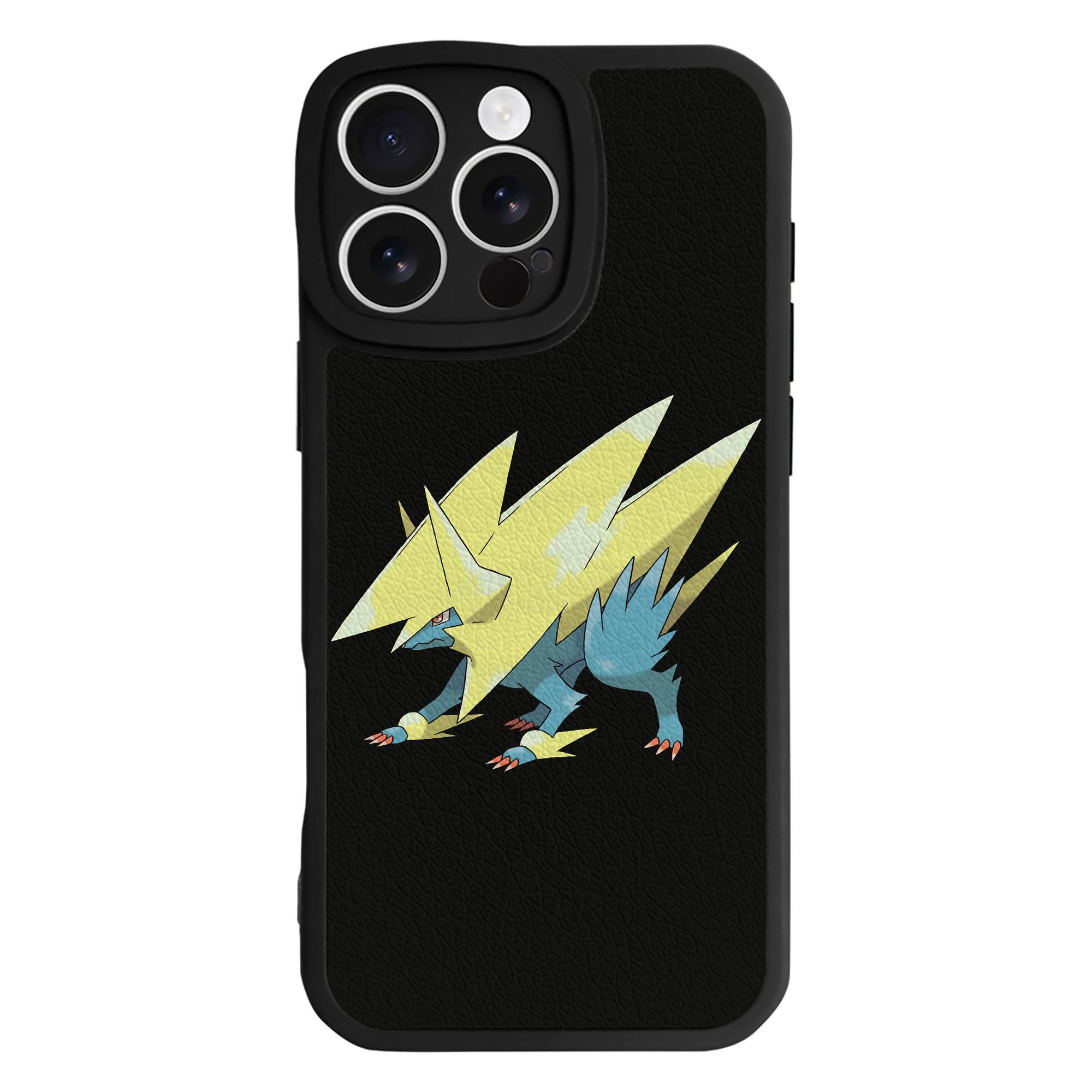 （画像用） ポケットモンスター Pokémon 【iPhone 16シリーズ対応】シリコンスマホケース（レザー調） 材質：シリコン